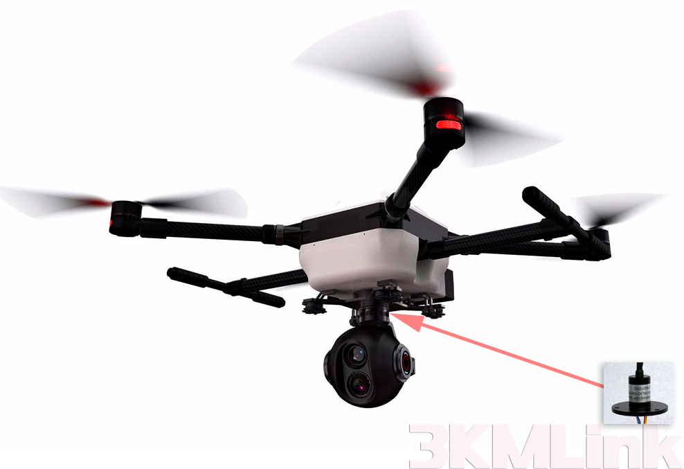 無人機(jī)專用導(dǎo)電滑環(huán)的應(yīng)用